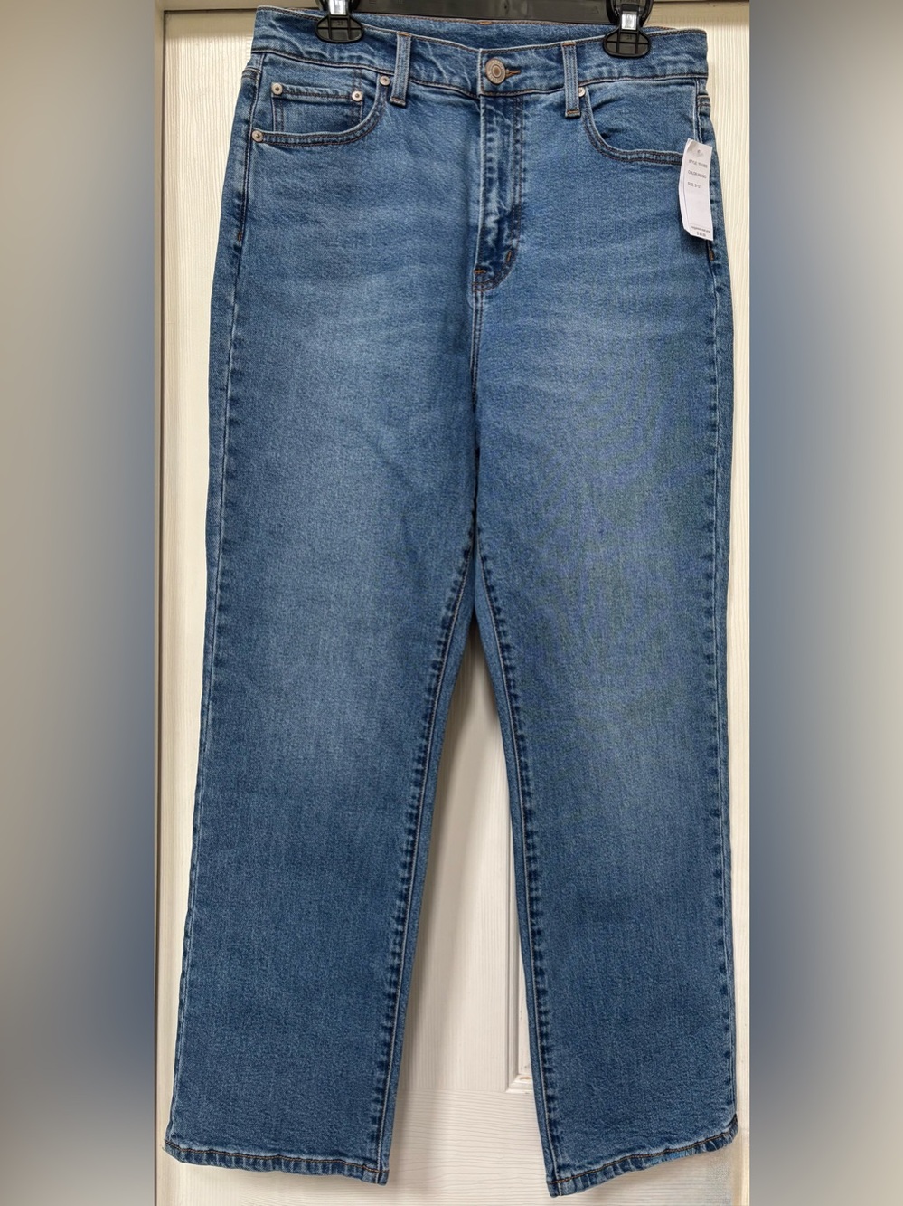 Of luck Original Denim Relaxed straight leg boyfriend and mom style jeans